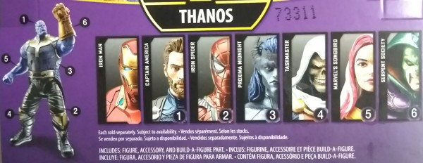 サノス　バトルエディション　ブラックオーダー4体のフルセット　サノス軍 FIG]S.H.Figuarts サノス -FINAL BATTLE EDITION