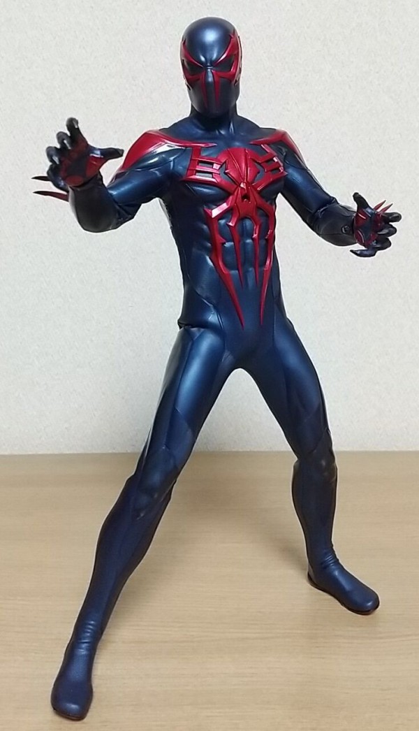 26666円 【誠実】 ホットトイズ VGM42 spidermaスパイダーマン2099ブラック スーツ