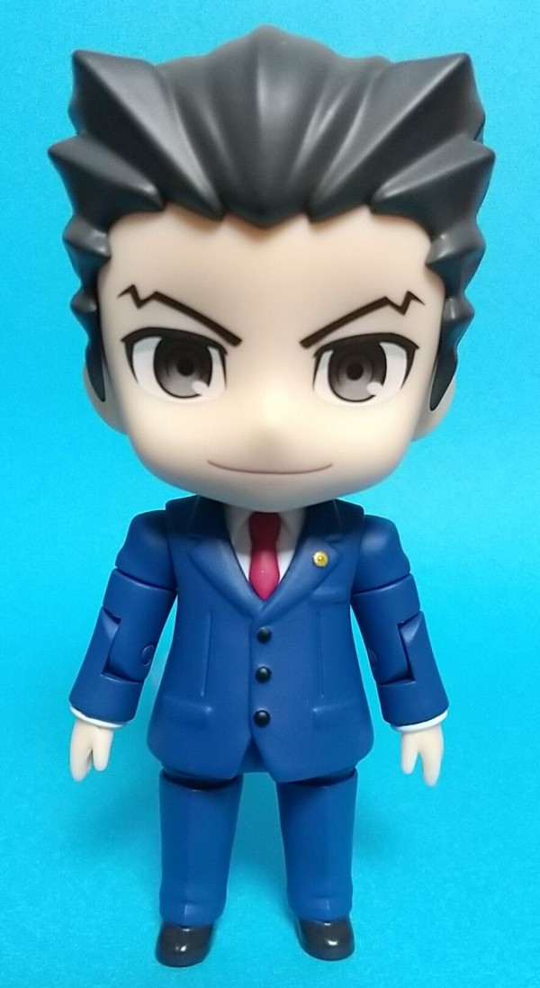 法廷の机や台詞ボードも付属】逆転裁判 ねんどろいど 成歩堂龍一