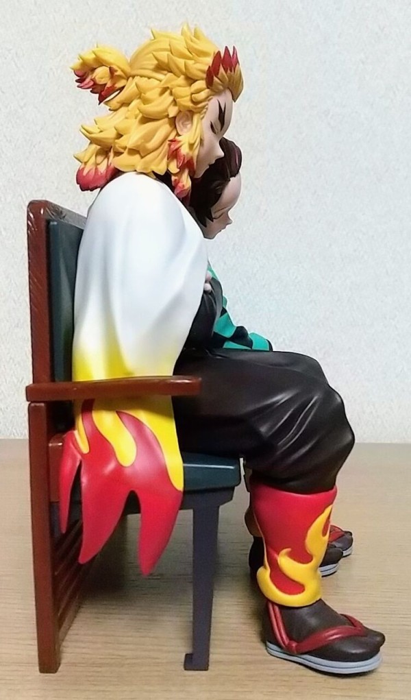 鬼滅の刃　B賞　繋いだ軌跡　煉獄杏寿郎、炭治郎　フィギュア　無限列車 一番くじ 鬼滅の刃 繋いだ軌跡 B賞 竈門炭治郎&煉獄杏寿郎