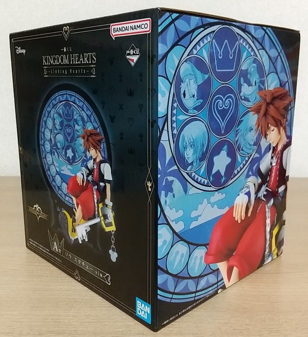 ステンドグラス風の背景パーツ付き】一番くじ KINGDOM HEARTS