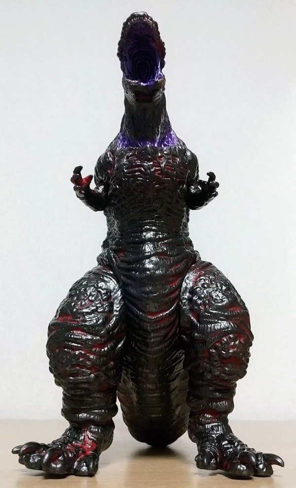 ゴジラ 2016 クライマックス 重塗装 ソフビ スペシャル限定 ムービーモンスターシリーズ ゴジラ（2016