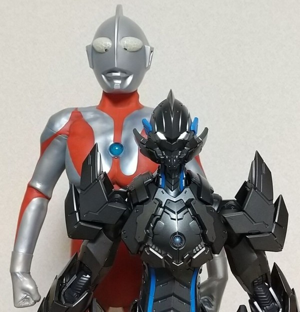 LED発光！40cmの可動合金フィギュア】次元模坊×御模道 1/6 BEMULAR(｢ULTRAMAN｣より) : Chaos☆Hobby☆Blog