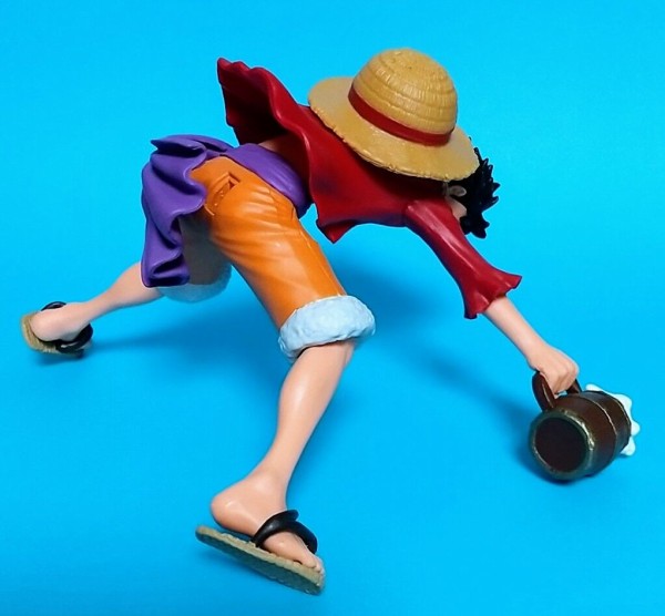 タルジョッキを手にしたルフィのプライズフィギュア】ワンピース