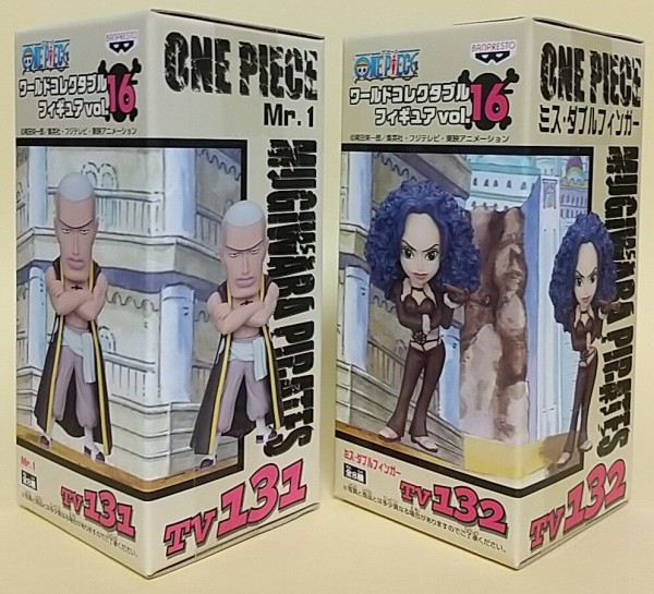 ワンピース ワールドコレクタブルフィギュア vol.16(Mr.1、ミス