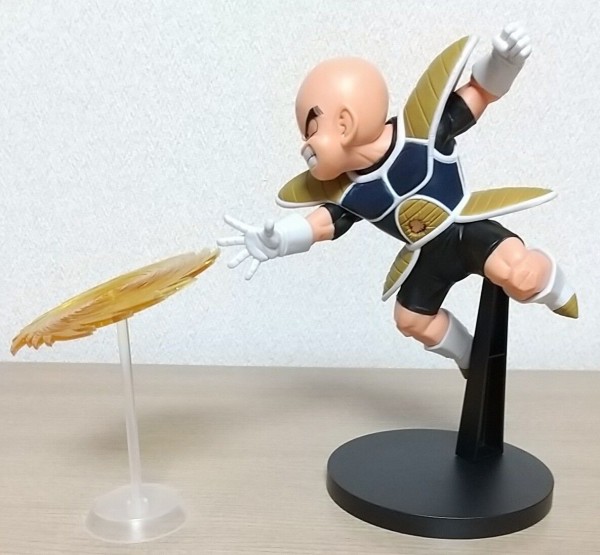 気円斬のエフェクト付きのクリリンのフィギュア】ドラゴンボール