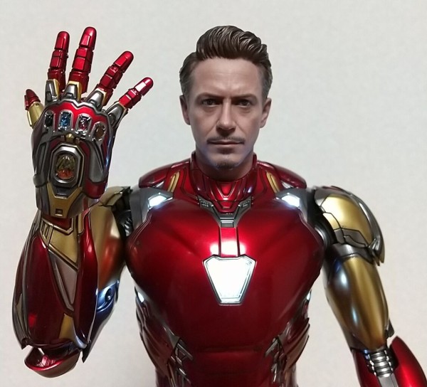 ホットトイズ アイアンマン マーク85ヘッドhottoys トニースターク