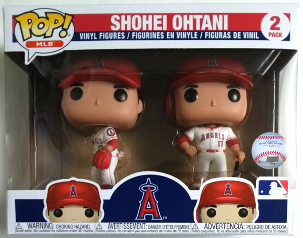 二刀流の大谷翔平選手に因んで2体セット(^.^)】POP! MLB SHOHEI
