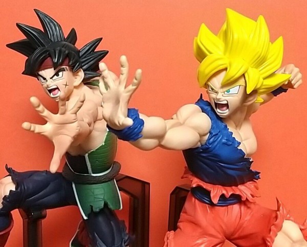 ドラゴンボール超 親子かめはめ波 バーダック 孫悟空 フィギュア セット BANPRESTO ドラゴンボール超 とよたろうが描いてみた!! 親子かめ