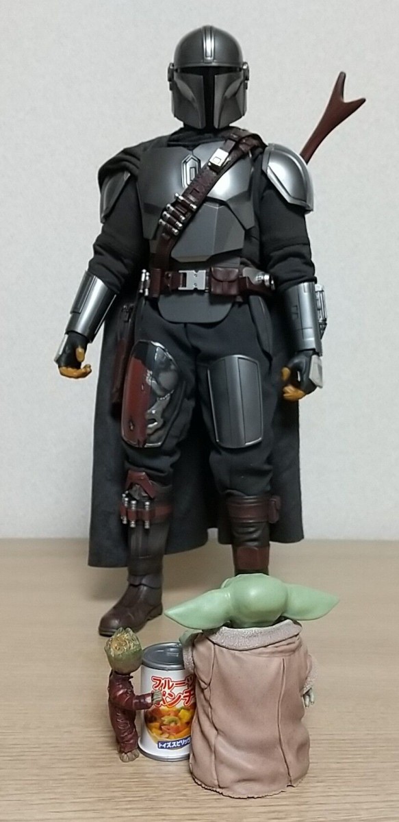 HOTTOYS マンダロリアン 1/6 ベスカーアーマー加工 HOTTOYS マンダ