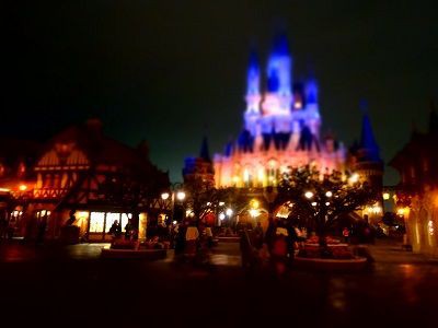 綺麗なディズニーの夜 デジカメtdr