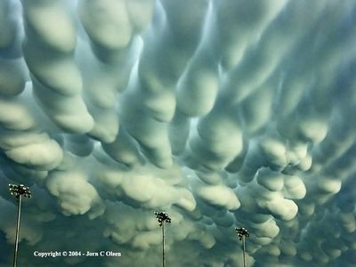 女性の胸の形の雲 たまたまチェック