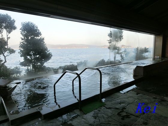 和倉温泉 加賀屋姉妹館 あえの風 5 内湯 露天風呂と泉質 石川県七尾市 遊々 湯ったり ぶらり旅 ゆゆぶ
