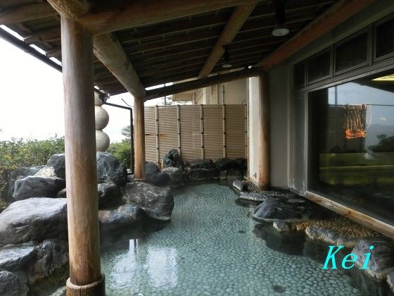 和倉温泉 ゆけむりの宿 美湾荘 3 露天風呂と泉質編 石川県七尾市 遊々 湯ったり ぶらり旅 ゆゆぶ