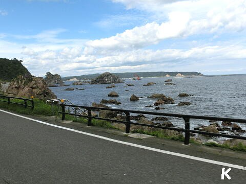海岸端