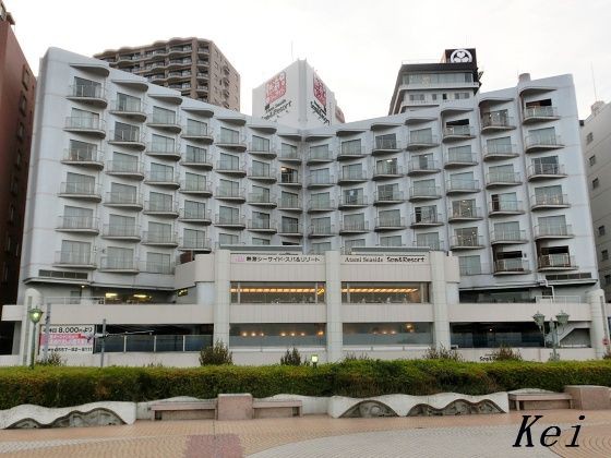 熱海温泉 熱海シーサイド スパ リゾート 日帰り温泉 2 露天風呂と眺め 静岡県熱海市 遊々 湯ったり ぶらり旅 ゆゆぶ
