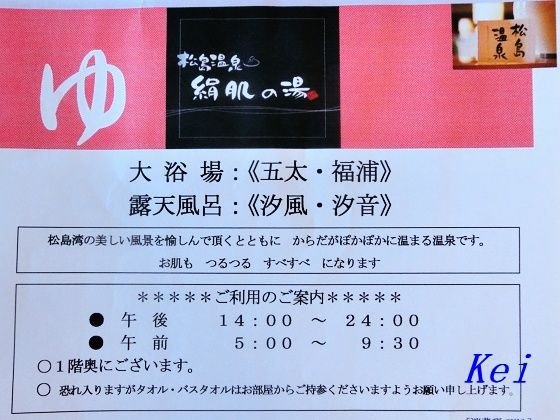 松島温泉 絹肌の湯 松島センチュリーホテル 2 内湯編 スルスベ感のある温泉 宮城県松島町 遊々 湯ったり ぶらり旅 ゆゆぶ