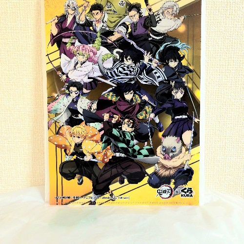 鬼滅の刃 ポスター クリアファイル など まとめ売り ※ばら売り不可 くら寿司(16)鬼滅の刃コラボ①先着プレゼント☆クリアファイル