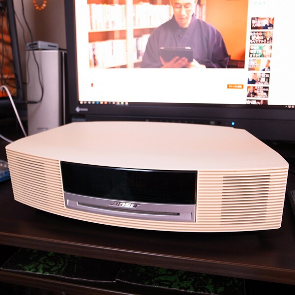 ボーズウェイヴミュージックシステム CD再生十分可能 液晶表示