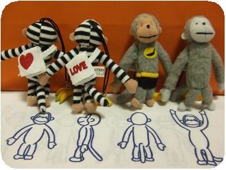 モンキーストラップ 毛糸日記