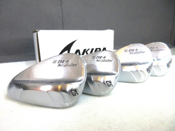 新製品！】AKIRA PROTOTYPE H-8Ⅱ SERIES : ゴルフ工房の日々徒然