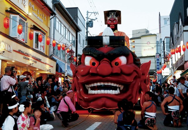 登別地獄まつり 室蘭にようこそ
