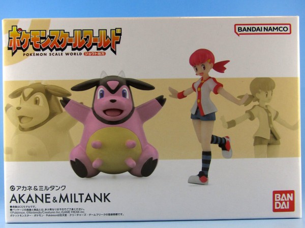 ポケモンスケールワールド　ジョウト地方　アカネ＆ミルタンク ポケモンスケールワールド ジョウト地方 アカネ＆ミルタンク