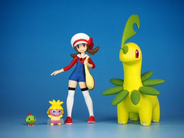 ポケモンスケールワールド ジョウト地方 コトネ＆ベイリーフ