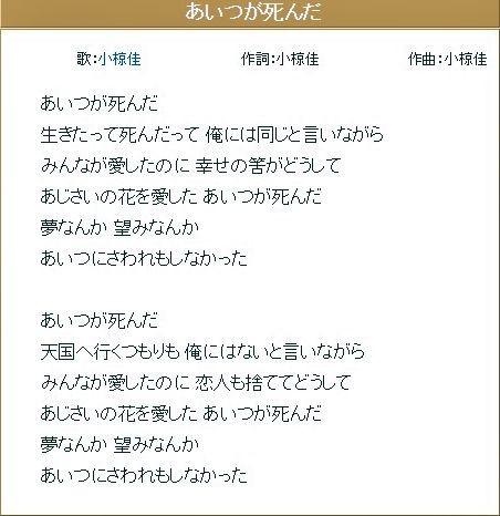 彷徨 小椋佳 今 生きている その日に感じた心を綴ろう