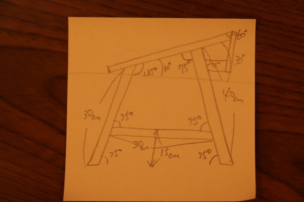 芽生のために豆椅子をdiy 簡単な設計図も公開 こんだけ喜んでくれたら作った甲斐がありました 子育ては楽しまなな