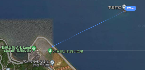 平瀬灯標 ひらせ (2023/1/5再撮影) : プジョーで訪ねた灯台訪問