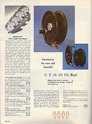 Orvis C.F.O.III 最初期型の謎 ～ 眉唾？ : Key Taccata's FF Tackle Den