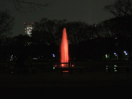 とある街の風景1 代々木公園ライトアップ 東京坂道さんぽ