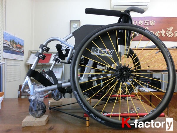 部品ハンドサイクル（車椅子の前につけます） ハンドサイクル専用車いす : Kファク商売日記