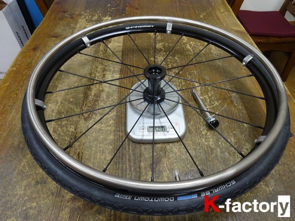 スピナジーLXLにパンテーラ用チタンハンドリム : Kファク商売日記