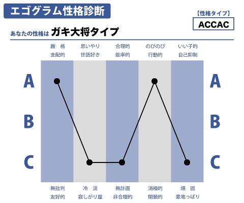 エゴグラム性格診断やってみた 吉備の国から