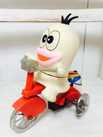 レア オバケのq太郎 三輪車 ぜんまい ブリキ玩具 激レアでレトロなブリキのおもちゃをご紹介