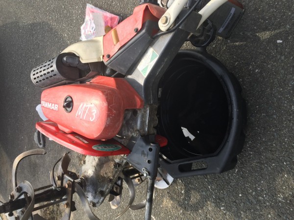 お譲り先決定】ヤンマーの管理機 MT3