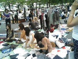 代々木公園フリーマーケット 徒然逍遥