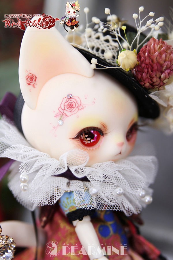 DOLK×DEARMINE】PICASSO bean~Red Rose~ : 147cm ＊いちよんなな＊