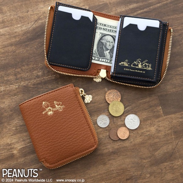 新刊情報】SNOOPY YEAR OF THE SNAKE COMPACT WALLET BOOK BROWN : ききらら☆雑誌付録レビュー