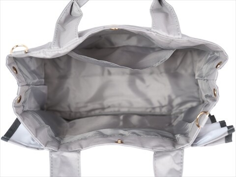 JILL by JILL STUART BOOK ハートフリルバッグ GRAY ver.／PINK ver