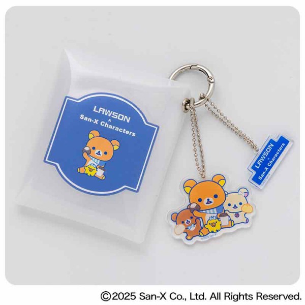 新刊情報】LAWSON×San-X Characters チャーム付きクリアポーチ