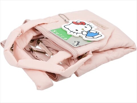 rose⭐︎3点おまとめ HELLO KITTY リボンな3wayキルティングBAG BOOK 全2種 キュートPINK