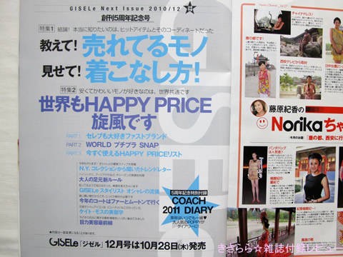 NINE（ナイン）パスポートケース【GISELe (ジゼル) 2010年 11月号