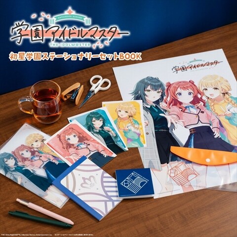 【おもち】学園アイドルマスター　スイパラコラボ　クリアファイル　５枚セット 公式スイーツパラダイス