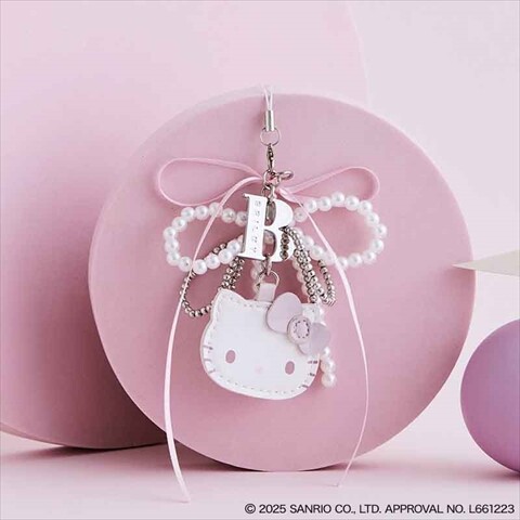 新品未開封☆温泉バージョンHELLO KITTY ビーズストラップ ピンク 新刊情報】HELLO KITTY × BRILMY いつでもササッとお直しできる