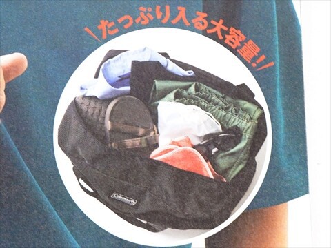 極希少✨モノグラム ボストンバッグ~~~ 2025年10月号《特別付録》Coleman [コールマン] 軽くて丈夫！ BIG