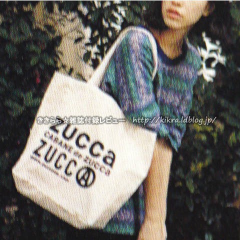 2WAYコットントートバッグ【ZUCCa 2011 SPRING/SUMMER