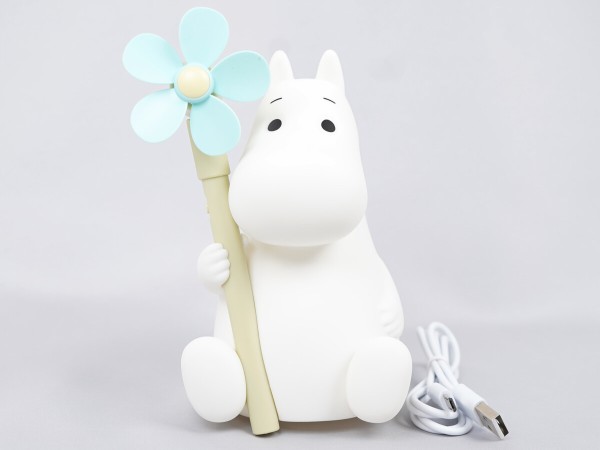 MOOMIN ミニ扇風機 ムーミンとお花 BOOK : ききらら☆雑誌付録レビュー